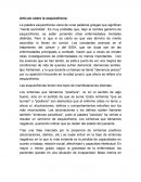 Articulo sobre la ezquisofrenia