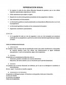 REPRODUCCION SEXUAL - RESUMEN