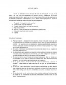 Horarios y lugar de trabajo de los prestadores y practicantes