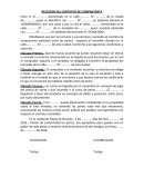 RESCISION DEL CONTRATO DE COMPRAVENTA