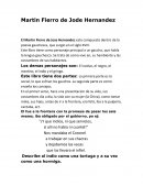 El nuevo Martin Fierro de Jode Hernandez