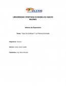 Tema: Trazo De Graficas Y La Primera Derivada