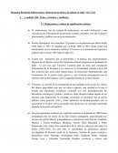 Como se da Resumen libro bernando subercaux