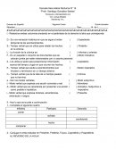 EL Examen de Español 2° Grado Sec. 5° bimestre