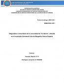 Diagnostico comunitario de la comunidad “La Sierra”