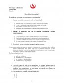 Ejercicios de la oracion
