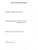 ENSAYO PLANEACIÓN FINANCIERA