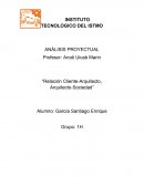 ANÁLISIS PROYECTUAL. LAS NECESIDADES DEL MERCADO