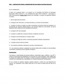 INSTRUCTIVO PARA LA RECEPCION DE FACTURAS O NOTAS FISCALES