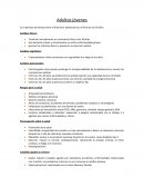 Cambios Fisiológicos durante la vida