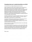 Caida del petroleo en el 2015