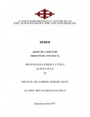 DEBER ¿DERECHO A DISENTIR?