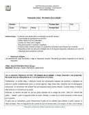 Evaluación Libro: “El misterio de la cañada”