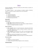 Dolor. Etapas del dolor