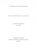 LA INTEGRACIÓN DE LAS TIC EN LA EDUCACIÓN