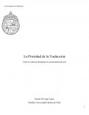 La Prioridad de la Traducción