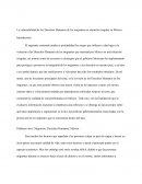 Como es la vulnerabilidad de los Derechos Humanos de los migrantes en situación irregular en México