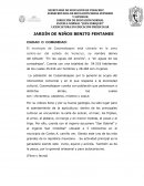 JARDÍN DE NIÑOS BENITO FENTANES - CIUDAD O COMUNIDAD: