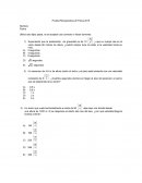 Utilice solo lápiz pasta, no se aceptan uso corrector o hacer borrones