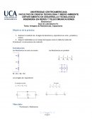 Tema: Arreglos de Resistencias, Capacitores