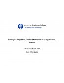 La Estrategia Competitiva, Diseño y Modelación de la Organización.