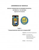 El Comportamiento dentro de una empresa ABC