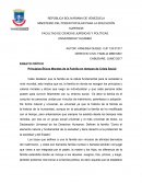 Principios Éticos Morales de la Familia en tiempos de Crisis Social