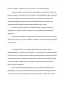 ENSAYO SOBRE LA SOCIEDAD, LA CULTURA Y LOS ADOLESCENTES