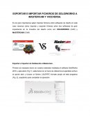 EL EXPORTAR E IMPORTAR FICHEROS DE SOLIDWORKS A MASTERCAM Y VICEVERSA.