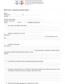 Observación y evaluación de prácticas áulicas