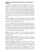 Capítulo 2. -Análisis Externo: Identificación de oportunidades y amenazas