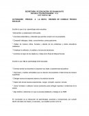 LAS ACTIVIDADES PREVIAS A LA SEXTA REUNIÓN DE CONSEJO TÉCNICO ESCOLAR