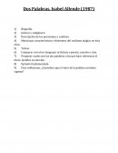 Proponer cuales son las dos palabras a las que hace referencia el título. Justifica tu elección.