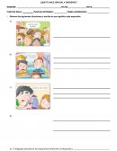 EVALUACIÓN UNIDAD N° 2 / 5° AÑO BÁSICO ¿QUÉ TE HACE ESPECIAL Y DIFERENTE?