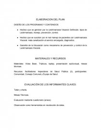Programa de Educación en Salud para la prevención y control de la Leishmaniasis Visceral en la comunidad de Cogollal Parroquia San Casimiro del Estado Aragua 2017. Página 10