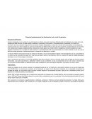 Proyecto de Implementacion Iluminarias Led