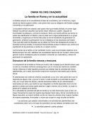 La familia en Roma y en la actualidad