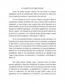 EL CONCEPTO DE COMPETENCIAS