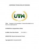 Principio de Territorialidad y Extraterritorialidad de las Leyes en su aspecto general