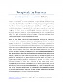 Rompiendo Las Fronteras