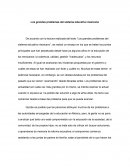 Los grandes problemas del sistema educativo mexicano