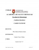 CASOS CLINICOS FARMACOLOGIA