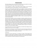 Introducción Informe de charla