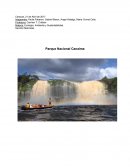 Parque Nacional Canaima SOPORTE Biodiversidad