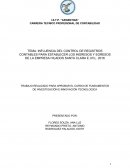 TRABAJO REALIZADO PARA APROBAR EL CURSO DE FUNDAMENTOS DE INVESTIGACIÓN E INNOVACIÓN TECNOLOGICA