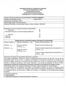 FACULTAD DE HUMANIDADES Y ARTES DEPARTAMENTO DE ARTES PLANIFICACION POR COMPETENCIAS