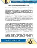 SOBRE NORMATIVIDAD PARA EL TRANSPORTE DE MERCANCIA