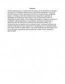 Modelo economico de chile Resumen