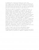 La Temática de la película “Te doy mis ojos”