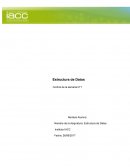 Estructura de Datos Control